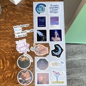 Taylor Swift Midnights Sticker Set